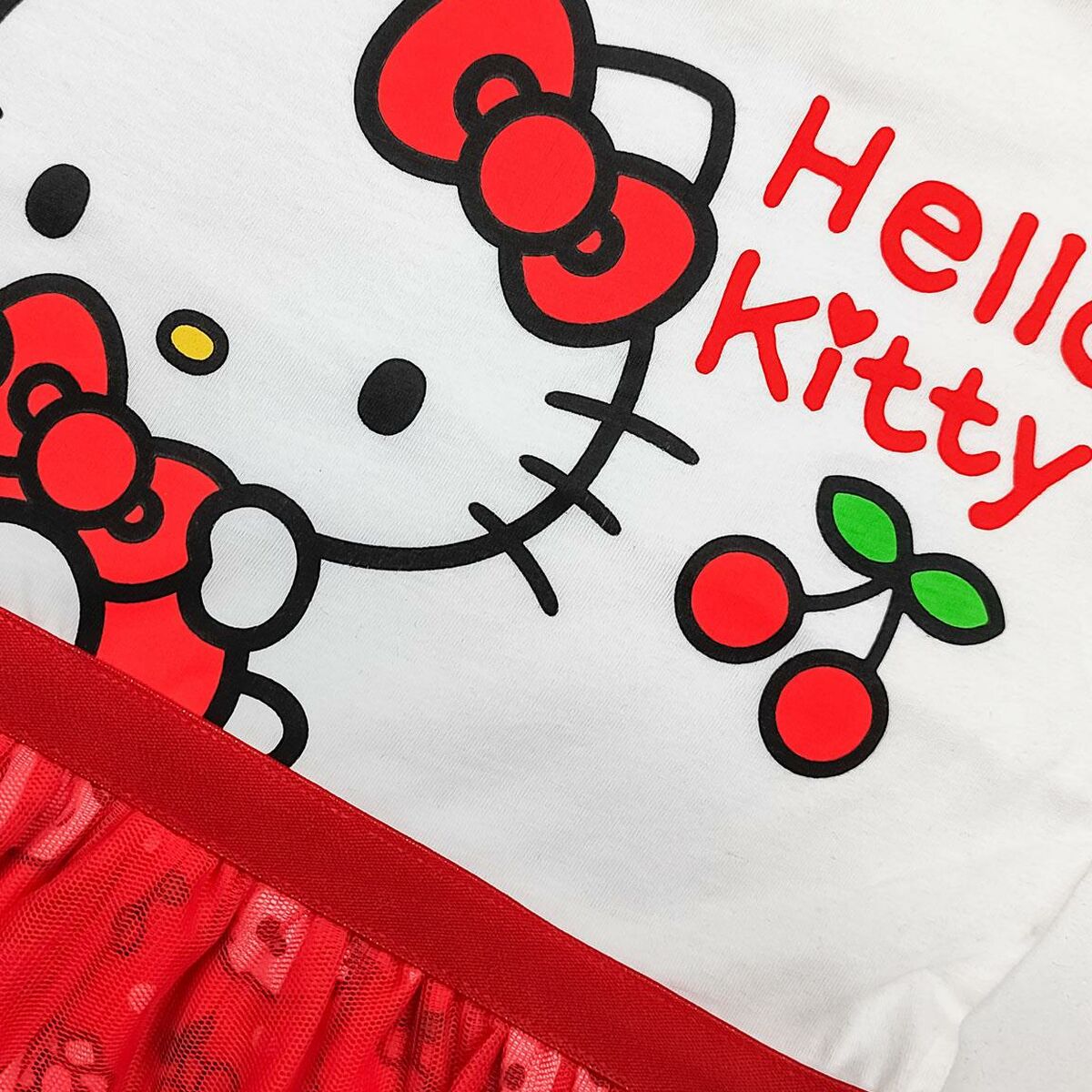 Kjole Hello Kitty Rød